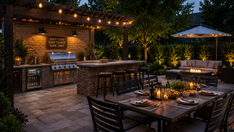 barbeque area